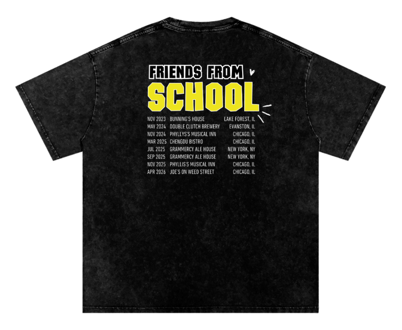 FFS Was Here tee — back